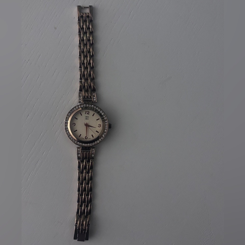 New York & Company Rose Gold Tone Wrist Watch